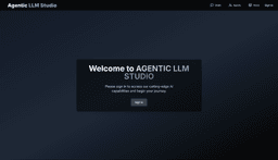 Agentic LLM Studio